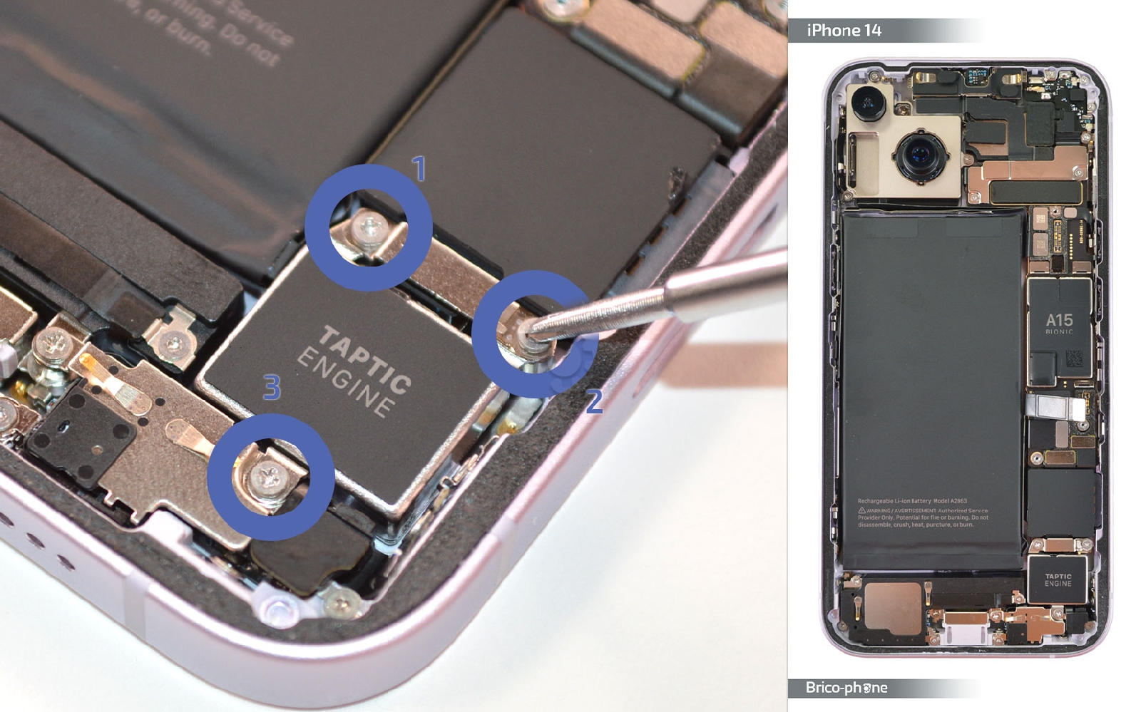 Comment changer le haut-parleur externe sur iPhone 14 photo 1